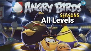 Angry Birds Seasons: Ham Dunk All Levels Bonus Level(3 stars)