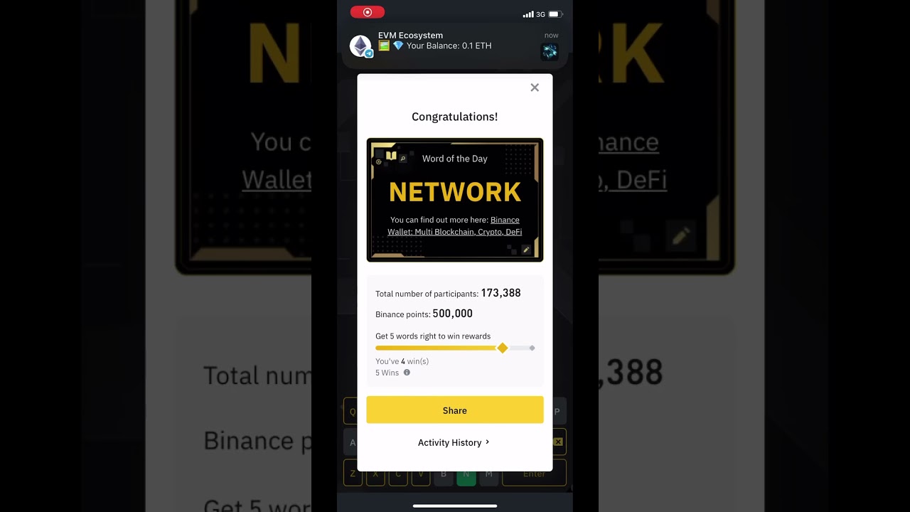 word of the day 7 letters (Binance wotd)