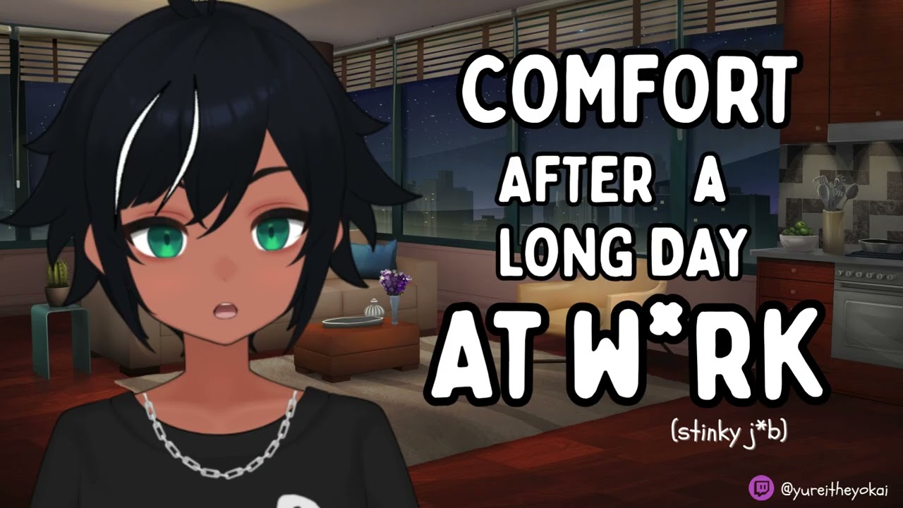 ASMR Comfort After Work [M4F] [Comfort] [Kisses] [Boyfriend ASMR] [Reassurance]