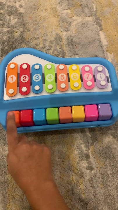 How To Play Happy Birthday Song on a Toy Piano // Easy To Learn Kids