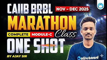 CAIIB BRBL Module C Marathon 2025 | BRBL One Shot | CAIIB Marathon | CAIIB Nov-Dec 2025