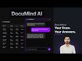 Introducing DocuMind AI | Read PDF Files & Answer any Questions Accordingly | Powered by XPlexis AI