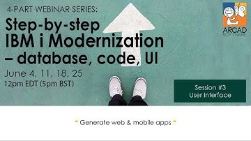 Arcad iNow Webinar english Nick Blamey, Ray Bernardi, Torsten Klinge