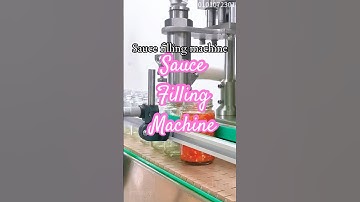 Sauce filling machine #saucefillingmachine #packagingmachine #fillingmachine #packingmachine
