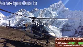 Everest base camp helicopter tour -