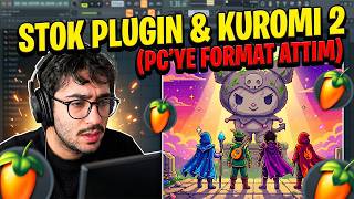 SADECE STOK PLUGİNLERLE HOODTRAP BEAT YAPMAK (FL Studio Tutorial)