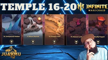 Temple 16 to 20 Guide - Infinite Magicraid