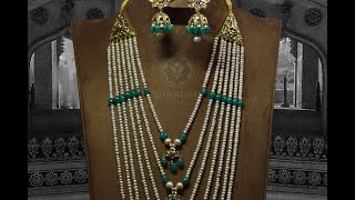 Antique Shades Nizami Real Pearls And Gems Handcrafted Bespoke Jewelry For All Occasion
