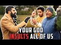 2 christians vs 1 muslim hostile preacher malfunctions funny  smile2jannah  speakers corner