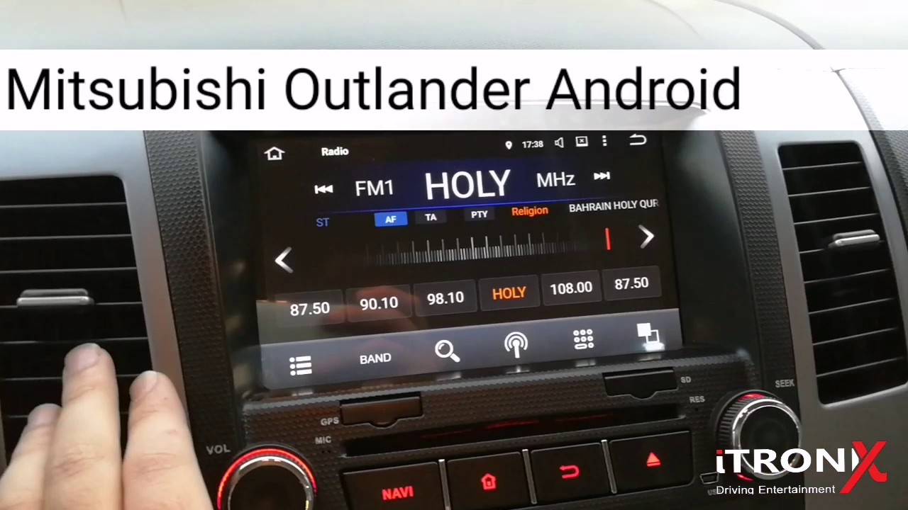Mitsubishi Outlander Android YouTube