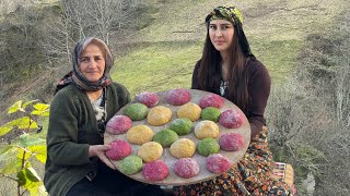 картинка: Как приготовить цветной овощной хлеб из моркови и свеклы!
