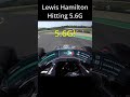 Lewis Hamilton hitting 5.6G at Mugello F1 2020