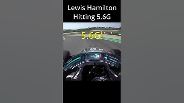 Lewis Hamilton hitting 5.6G at Mugello F1 2020
