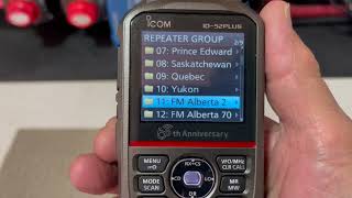 Programming Tips for ICOM ID-52 Plus & IC-705 Radios