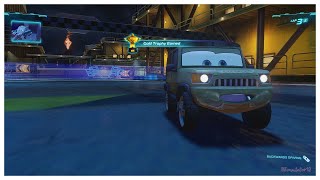 Cars 2 The Video Game Miles Axlerod - Survival Mode Oil Rig Run