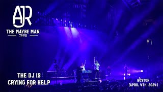 AJR - The DJ is Crying For Help (4K 60FPS) - LIVE from The Maybe Man Tour | Boston, MA | 04/04/24