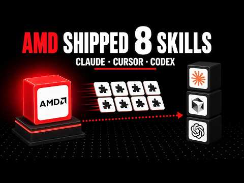 AMD Shipped Skills for Claude, Cursor and Codex (All 8 of Them)