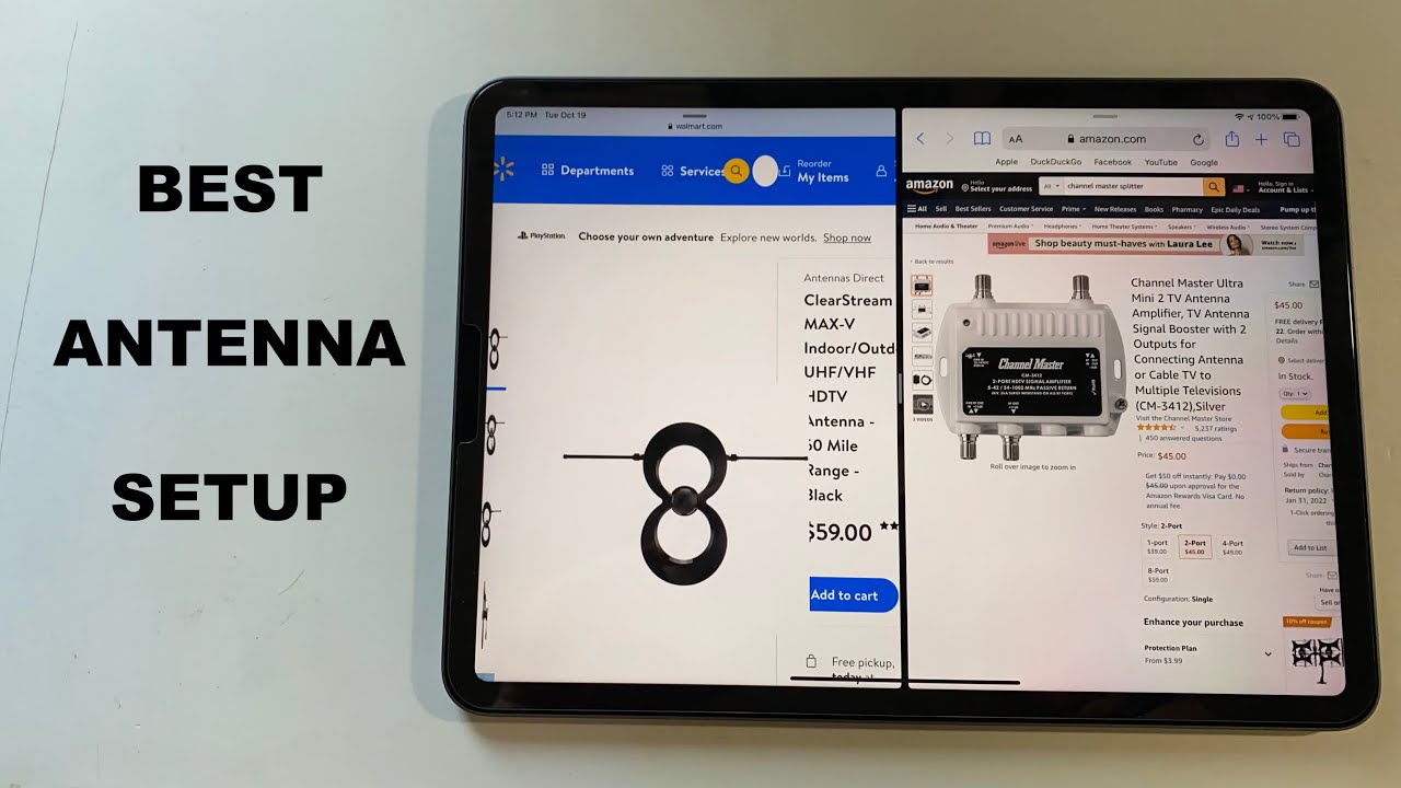 How to Set Up Reliable Antenna System for Over The Air TV - YouTube