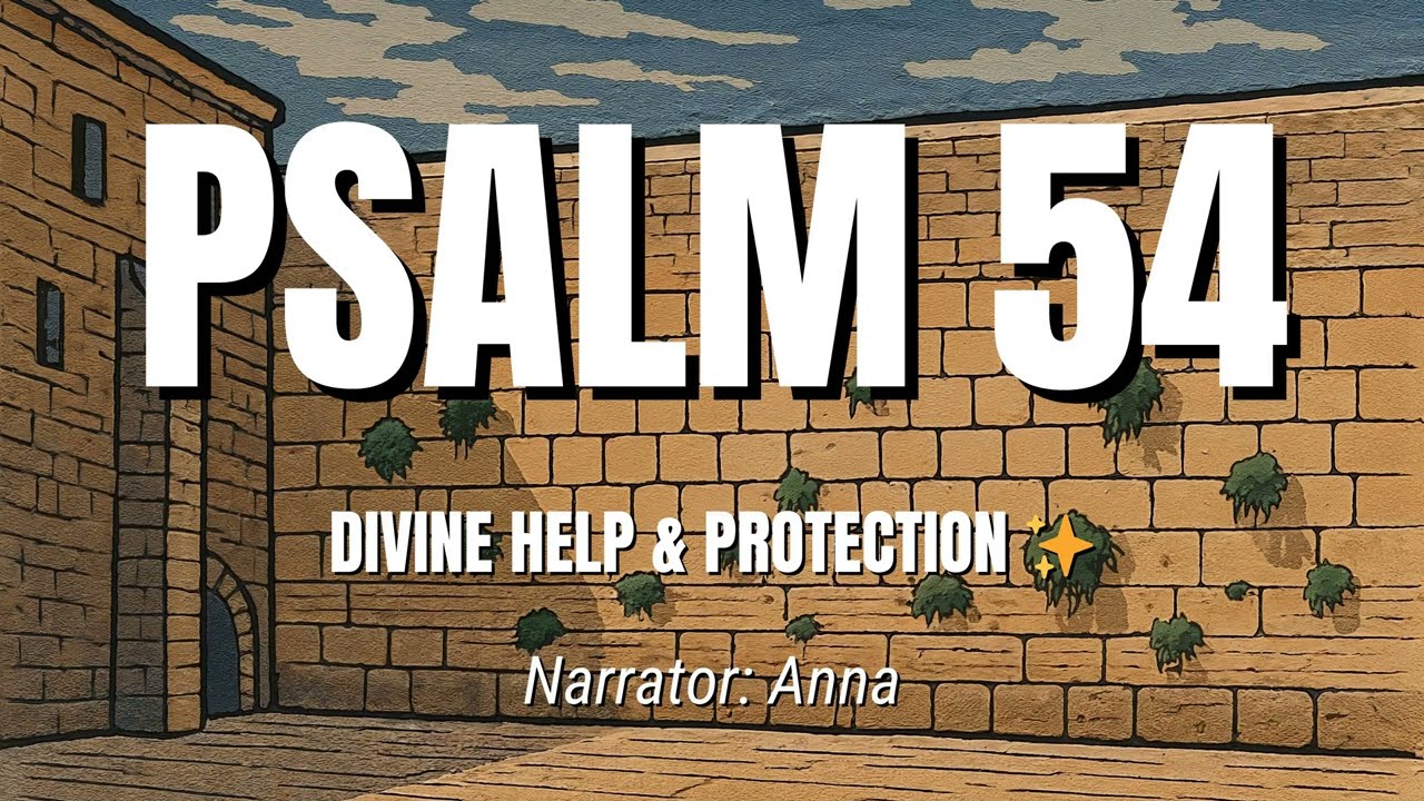 Psalm 54 | Divine Help & Protection ✨ | Faithful Deliverance 🙏