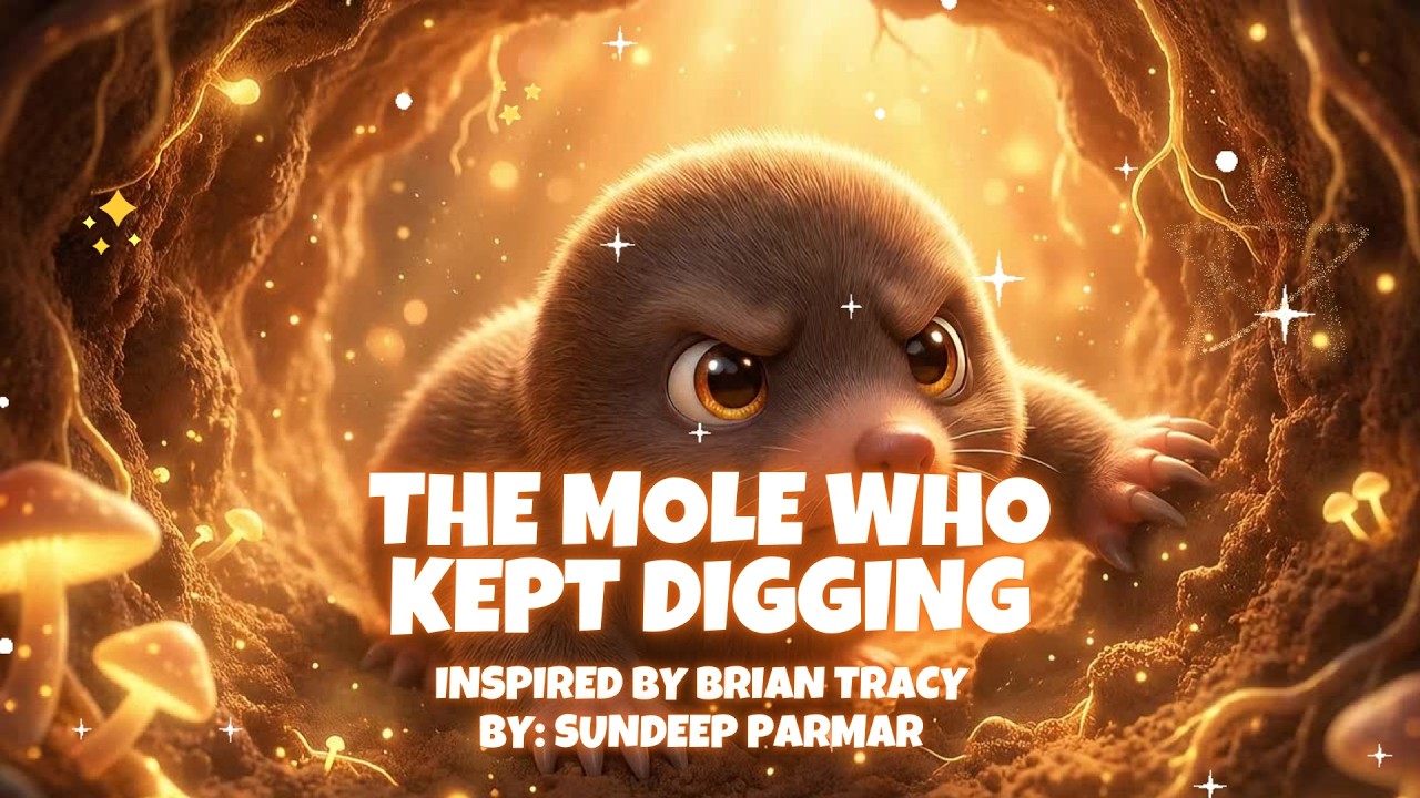 The Mole Who Kept Digging | Perseverance Story for Kids