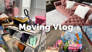 MOVING VLOG #1 | Shopping for the new house, Packing & More