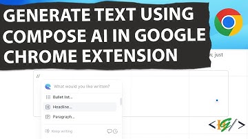 How to Generate Any Text using Compose AI using Google Chrome Extension | Writing | Email | Document