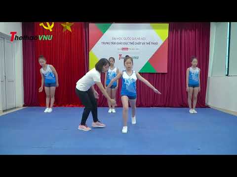 Thể thao tự chọn : thể dục aerobic bước tách chụm dọc- bước tách chụm ngang