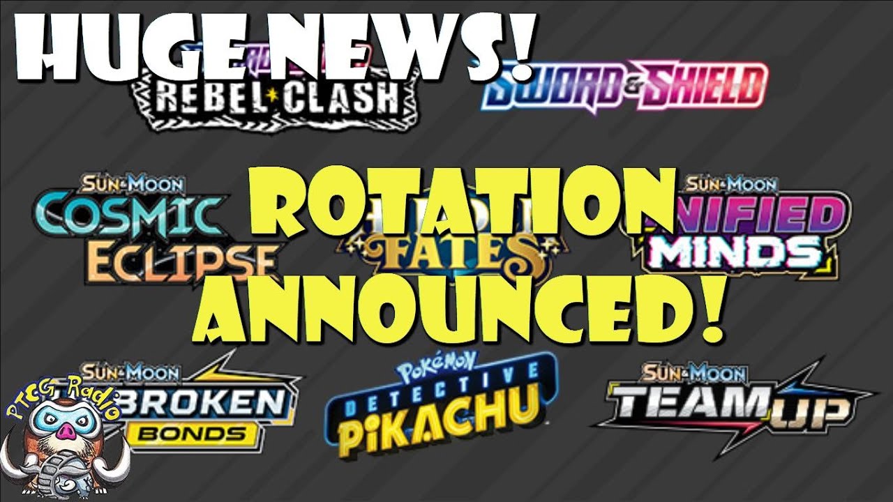 Pokemon TCG Rotation News!) 2020) - YouTube