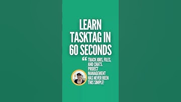 Learn TaskTag in just 60 seconds | TaskTag | Construction Project Management App