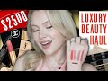 HUGE + NEW 🍂 Fall 2021 Luxury Makeup Haul | Beauty from Chanel, Tom Ford, YSL, & More!