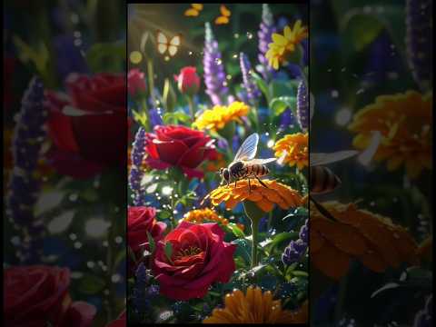 The amazing journey of the bee😍😍 #shortvideo #youtubeshorts #friendsstory #facts #motivation