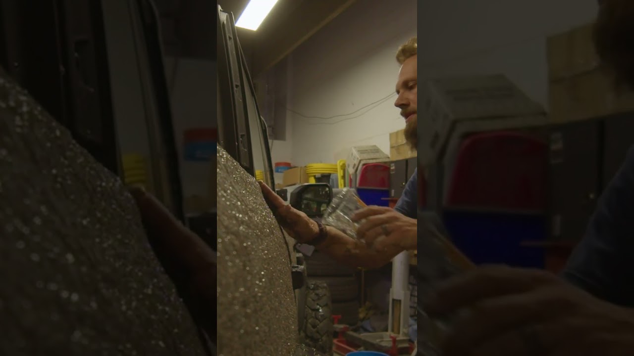 We put a bunch of Chia Seeds on a Ford Bronco!! Chia Pet Bronco  SEMA!! Freakshow builds!!!