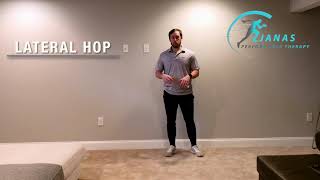 Lateral hop