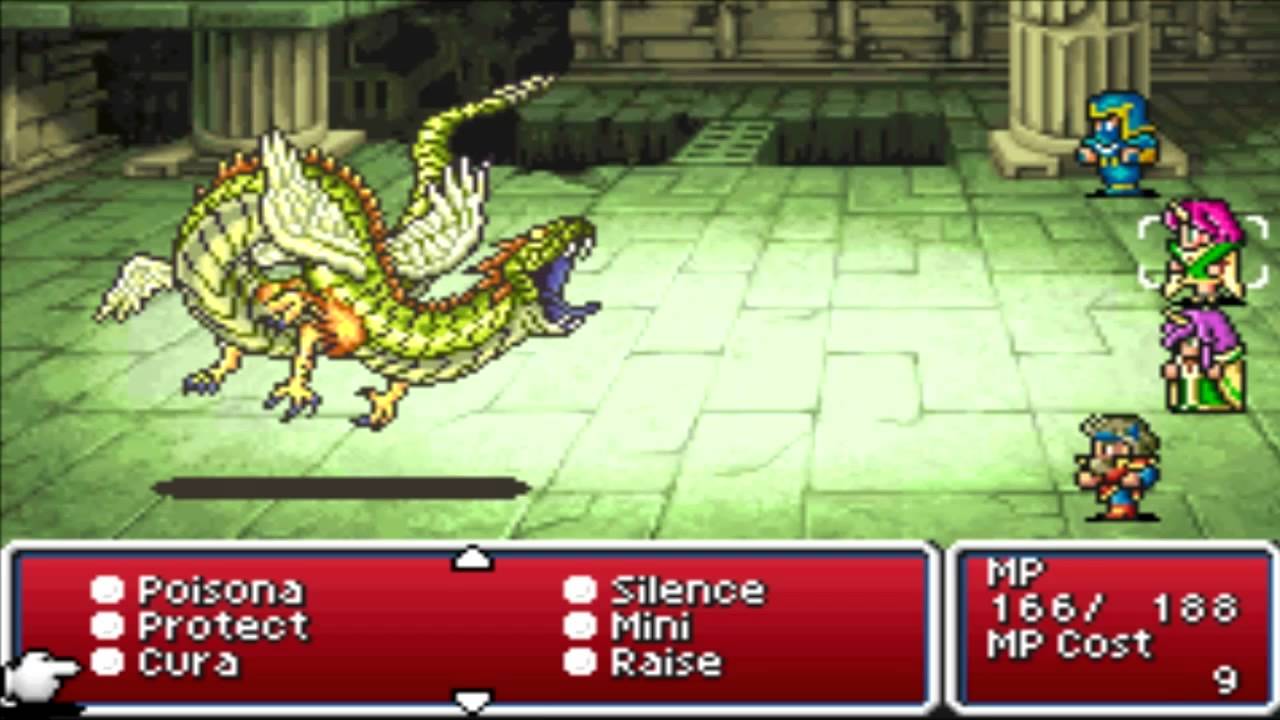 Final Fantasy 5 Advance (GBA) Boss #15 Archeoaevis - YouTube