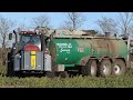 Case IH 380 Magnum in the field laying slurry w/ 35-tonnes Samson PG II 35 | Danish Agriculture