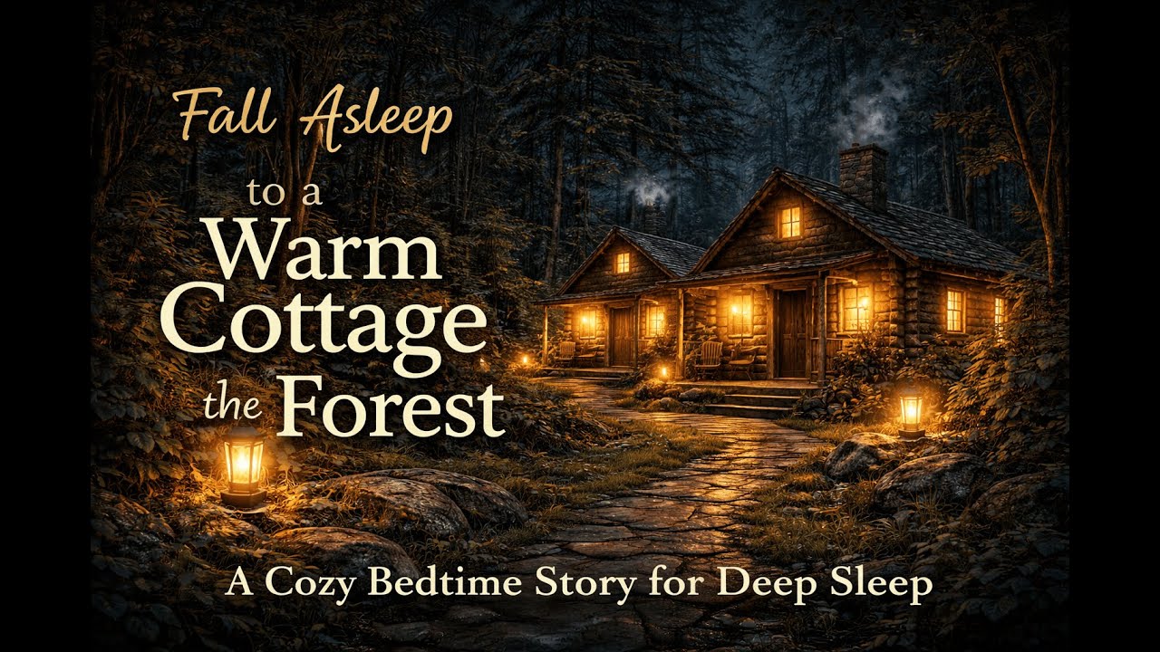 Fall Asleep to a Cozy Forest Cottage | Deep Sleep Bedtime Story