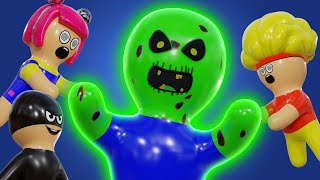 zombie balloon with db heroes d billions kids songs