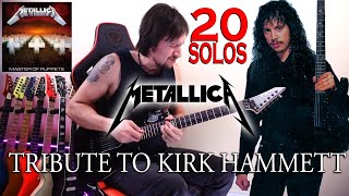 Tribute to Kirk Hammett - 20 of his Best Solos - by Ignacio Torres (NDL)