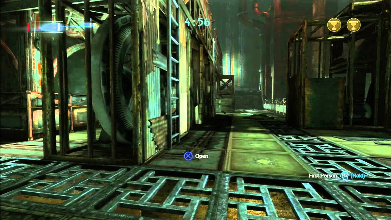 Batman Arkham Origins predator challenge map- Wrecking Crew Extreme (Bruce Wayne)