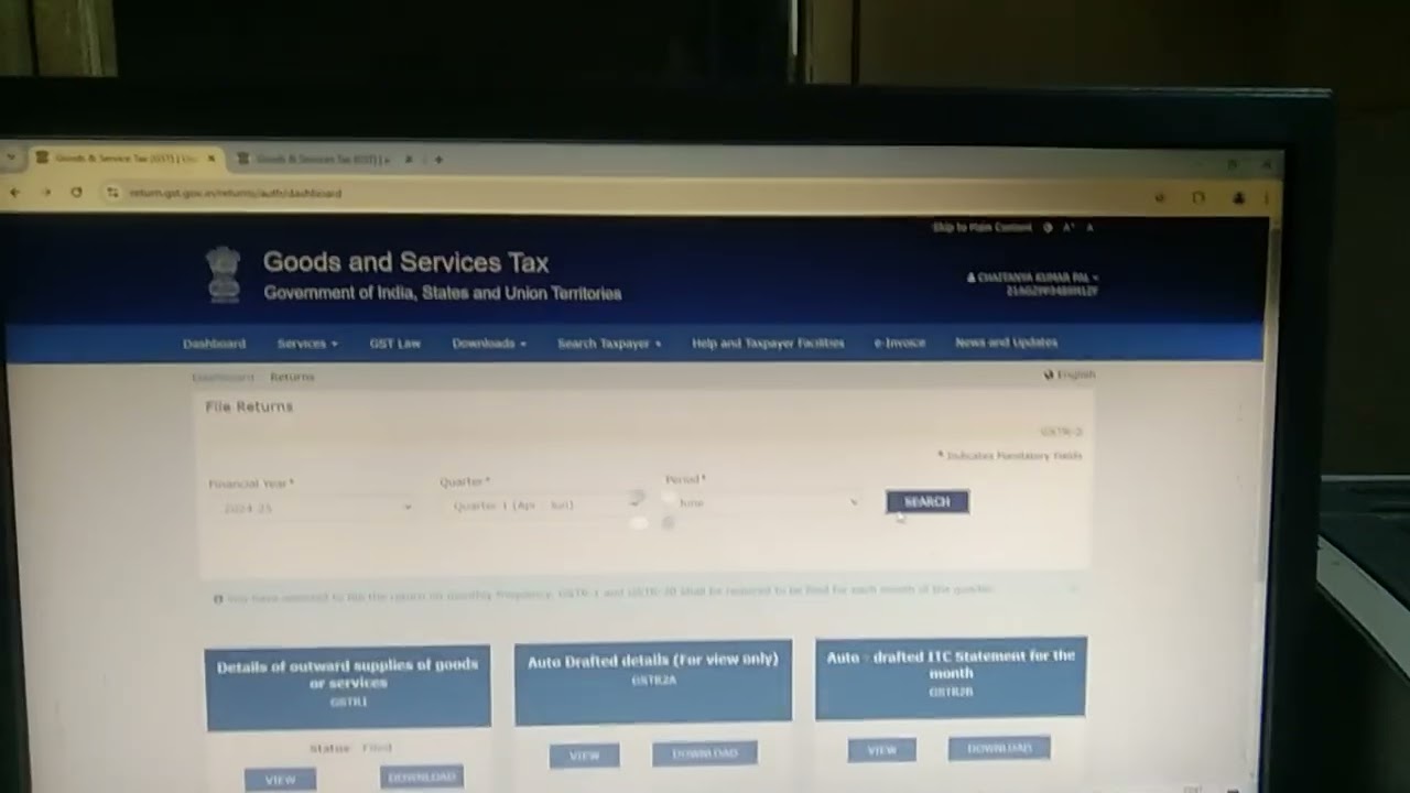 HOW TO CHECK PURCHASE BILL IN GST PORTAL