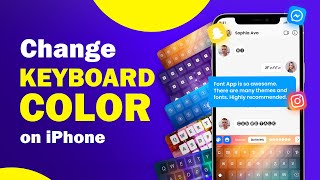 How to Change Your Keyboard Color on iPhone | Change Keyboard Background for Free screenshot 5