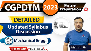 Detailed updated syllabus discussion & Analysis of Previous year ME Descriptive paper | CGPDTM Exam