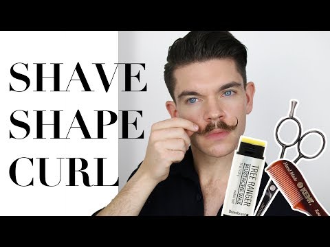 Handlebar Moustache Tutorial | Shaving and Styling How To 👨🏻
