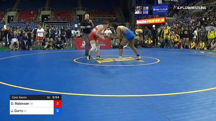 164 Lbs Cons Semis Olivia Robinson Oregon Vs Jenni...