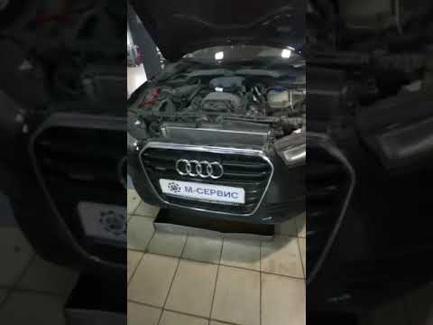 Замена патрубка системы охлаждения Audi A6