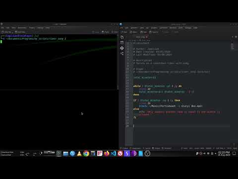 Customized alarm/timer with your favorite music from Linux terminal