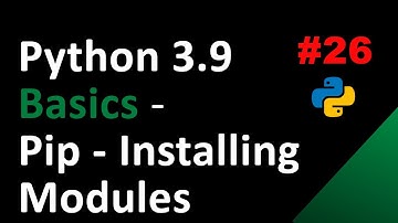 Python 3.9: Installing Modules with pip