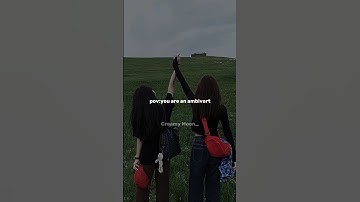 pov: you are an ambivert 👀😌 #introvert #extrovert #ambivert #aesthetic #fyp #pinkinluv_