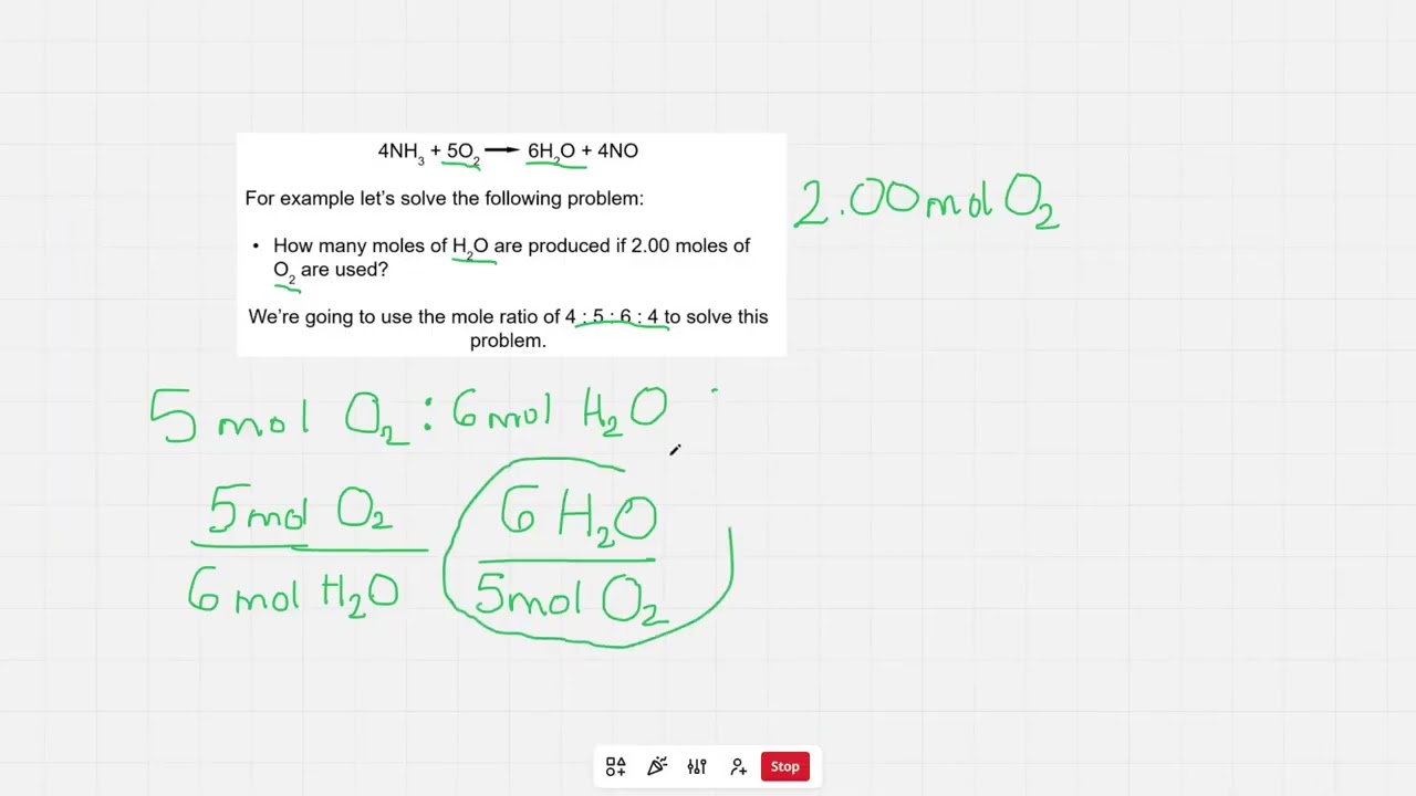 Mole to Mole Conversions