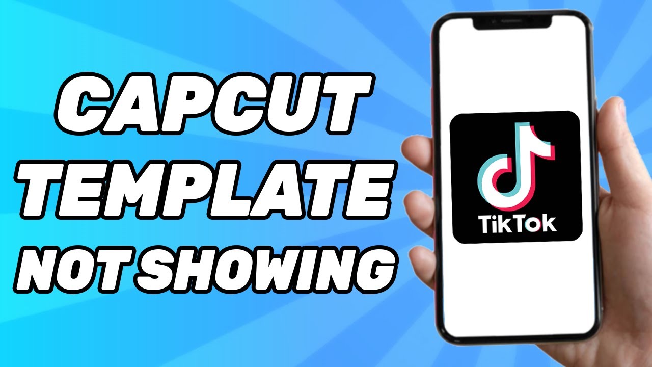 How to Fix Capcut Template Not Showing In TikTok 2025 - YouTube